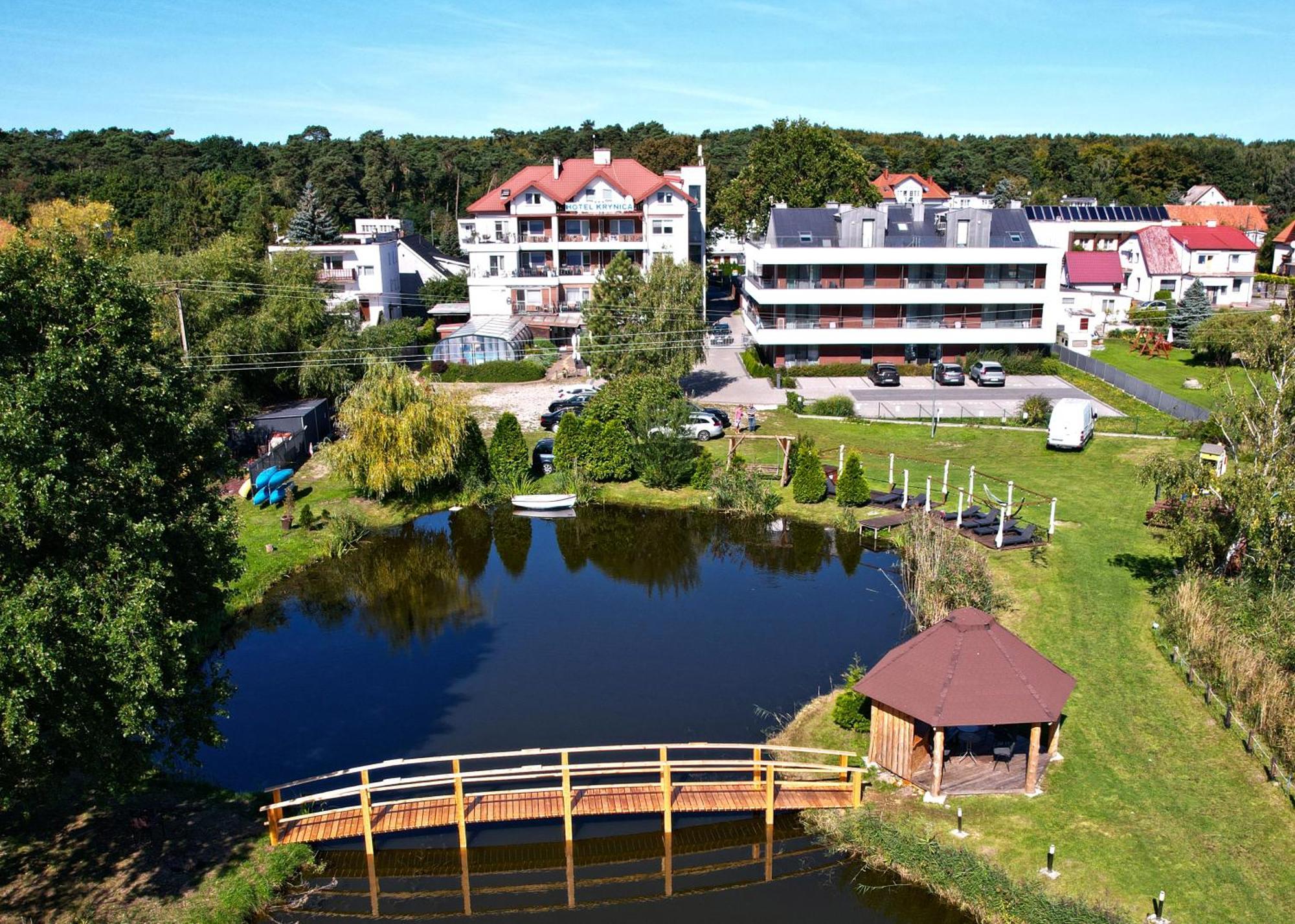 Hotel Krynica Krynica Morska Exterior foto